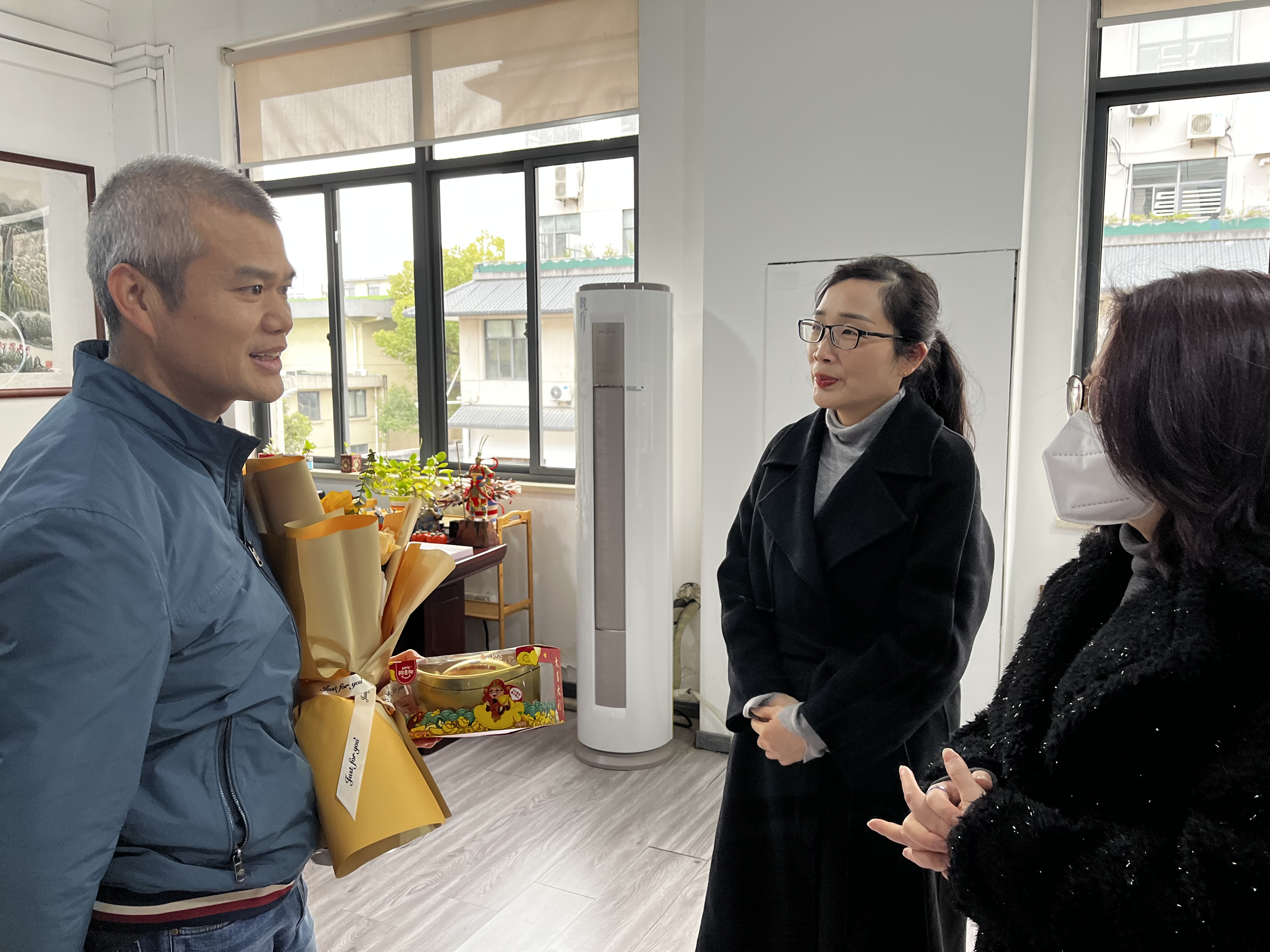 問需訪企業、促膝話發展——建華文創集團開展新春企業走訪活動