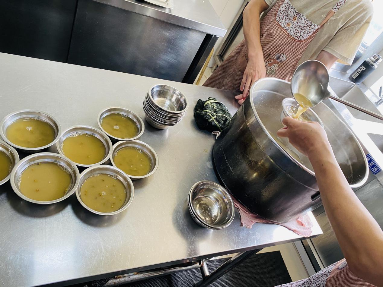 消暑綠豆湯，夏季送清涼