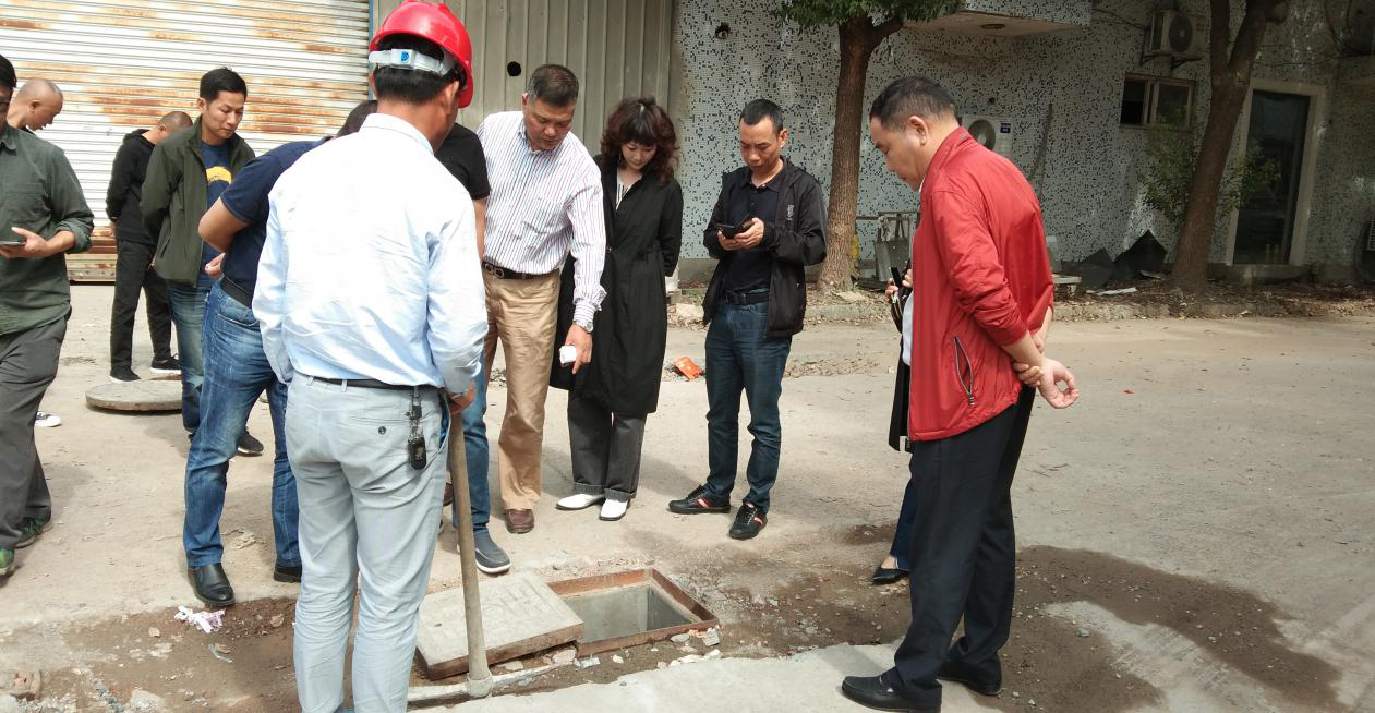 建華科技產業園“污水零直排”              推進工作，實地勘察2.png